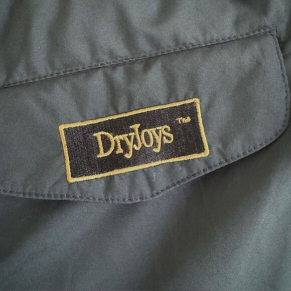 FootJoy FJ DryJoys Men’s Black Waterproof SZ L Golf/Rain Pants 32"L EUC Pockets - Picture 5 of 14